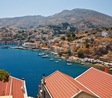 Yunanistan dodecanesse adada symi