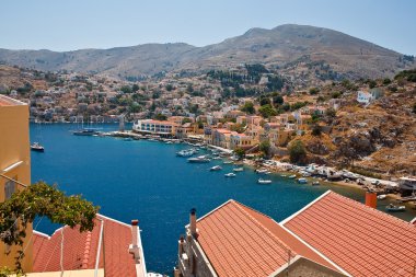 Yunanistan dodecanesse adada symi