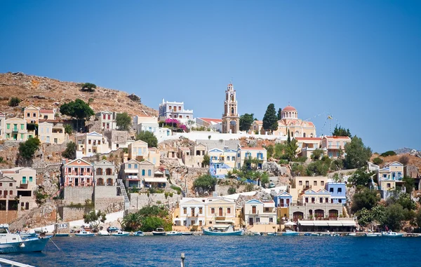 Griechenland dodecanesse island symi — Stockfoto