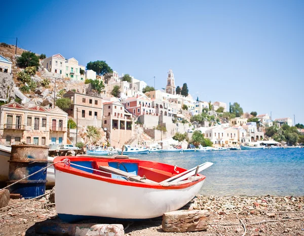 Grekland dodecanesse ön symi — Stockfoto