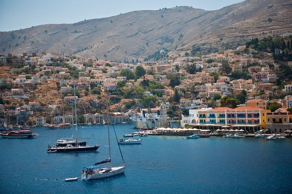 Greece Dodecanesse Island Symi — Zdjęcie stockowe