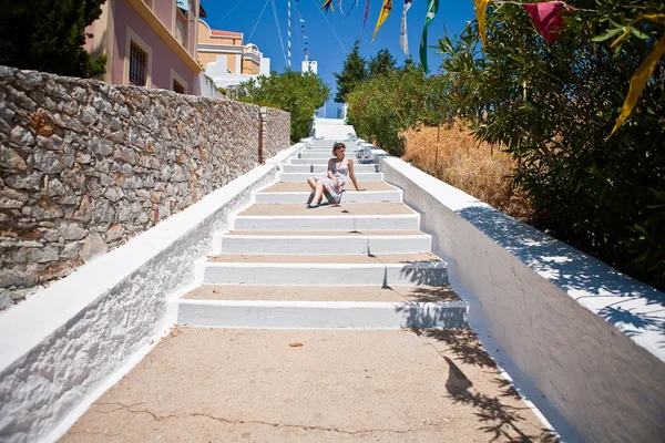 Island Symi (Simi), Dodecanesse, Greece — Stock Photo, Image