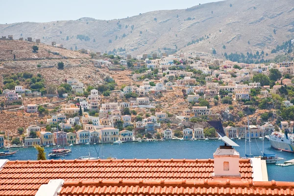 Griekenland dodecanesse eiland Simi — Stockfoto