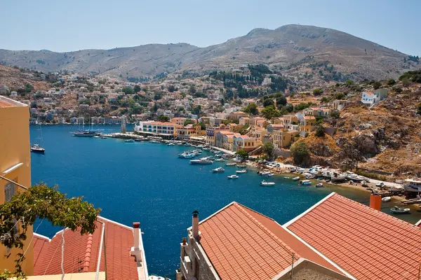 Grecia Dodecaneso Isola di Symi — Foto Stock