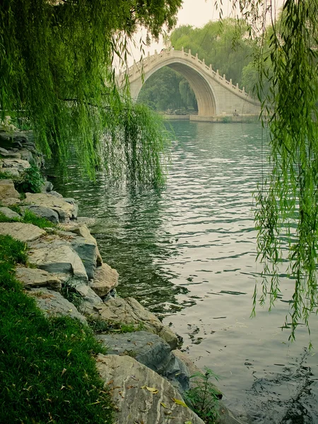 Yaz Sarayı'nda bir kemer Köprüsü.