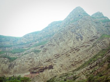 Tapınak yakınındaki Datong (Çin asılı)