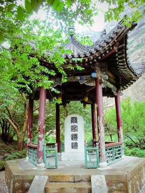 Tapınak yakınındaki Datong (Çin asılı)