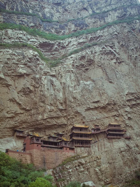 Hängande tempel nära Datong (Kina) — Stockfoto