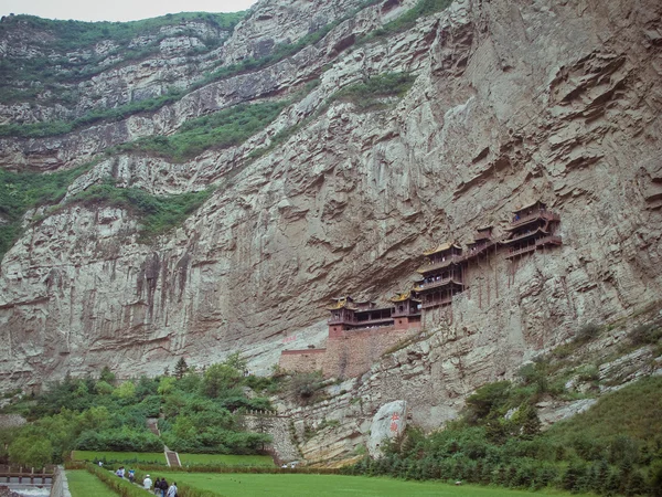 Tempio appeso vicino a Datong (Cina ) — Foto Stock