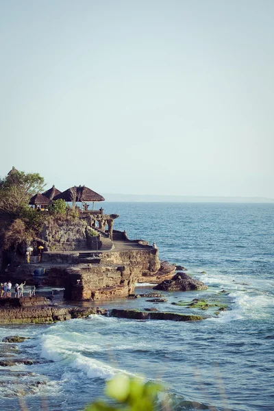 Tanah Lot Temple on Sea — Stock Photo, Image