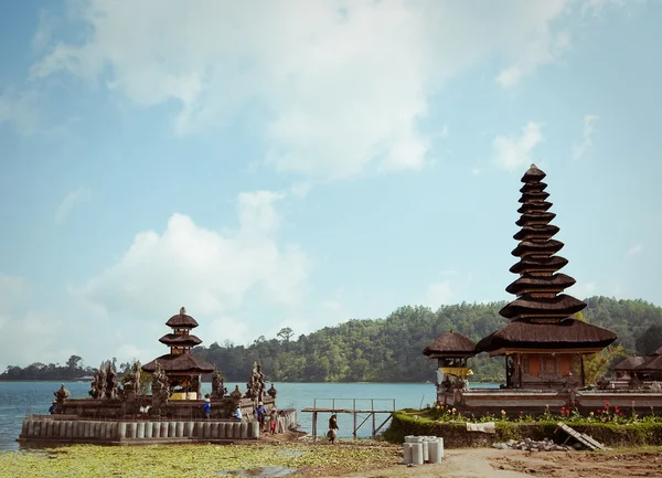 Ulun Danu tempio Lago Beratan — Foto Stock