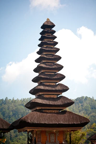 ULUN danu Tapınağı beratan Gölü — Stok fotoğraf