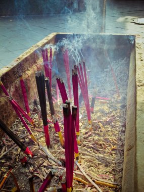 Çin'de bir Budist tapınağı