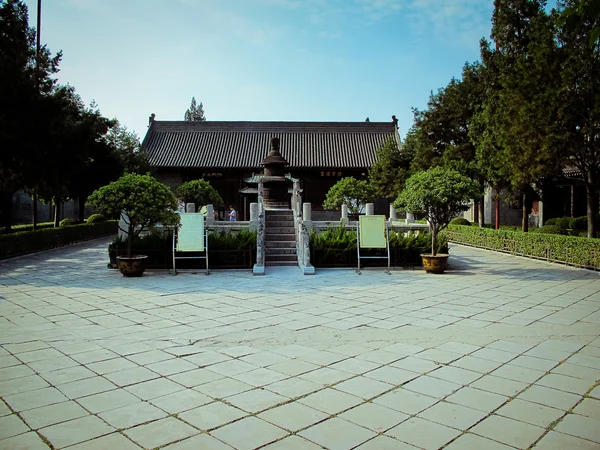 Ein buddhistischer Tempel in China — Stockfoto