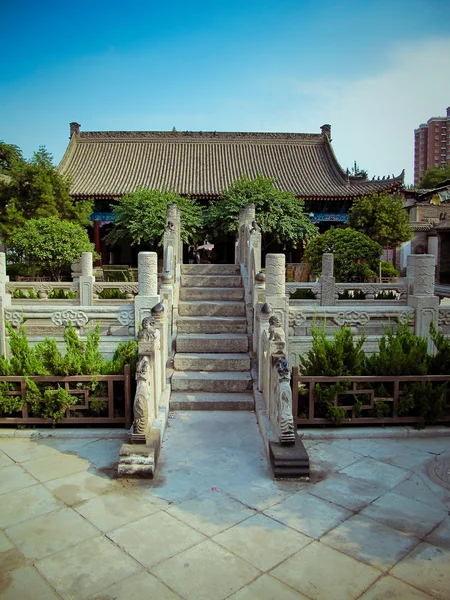 Ein buddhistischer Tempel in China — Stockfoto