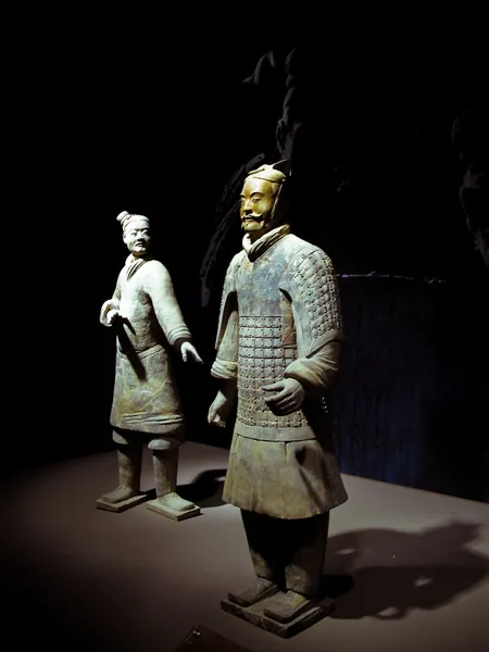 De berömda terrakottasoldater av xian — Stockfoto