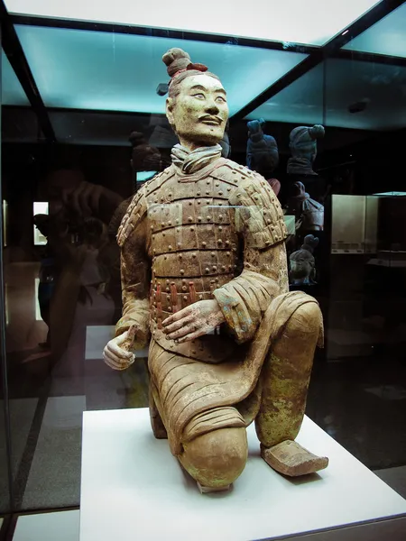 The famous terracotta warriors of Xian — Stock Photo, Image