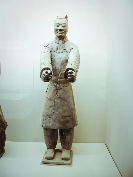 The famous terracotta warriors of Xian — Stock Photo, Image