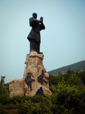 Çin Shaolin temple.