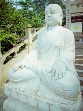 Çin'de bir Budist tapınağı