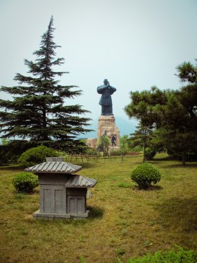 Çin Shaolin temple.