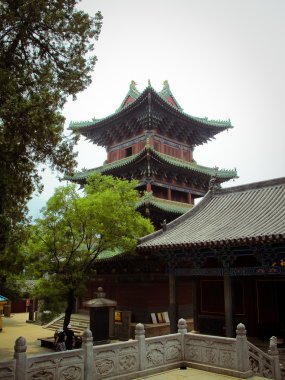 Çin Shaolin temple.