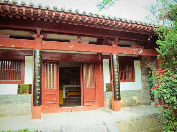 Ein buddhistischer Tempel in China — Stockfoto