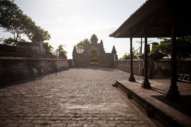 Görünüm pura uluwatu Tapınağı, bali