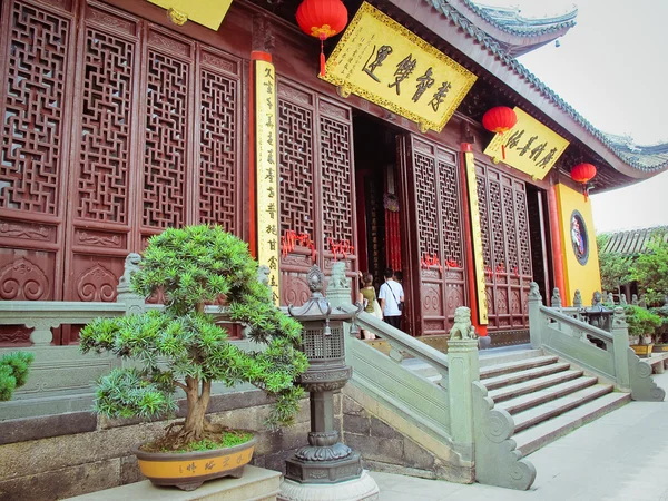 Vstup do chrámu, Čína — Stock fotografie