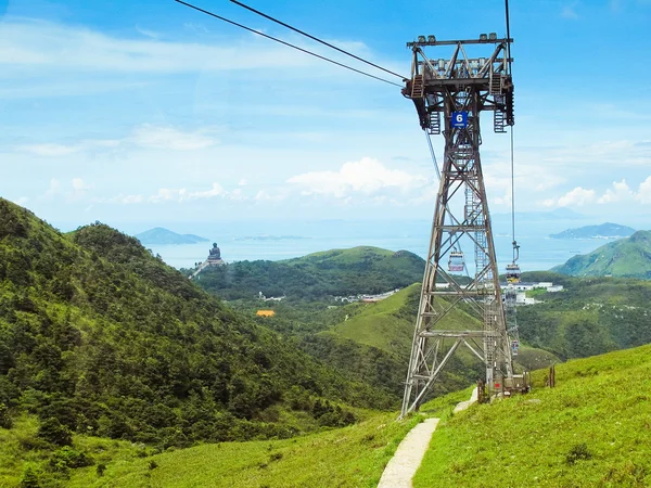 Hong kong teleférico — Fotografia de Stock