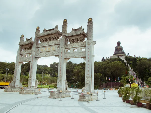 Monasterio de Po Lin — Foto de Stock