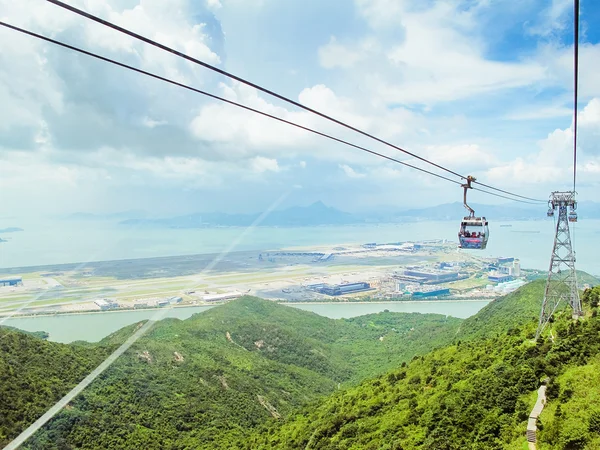 Teleférico de montaña — Foto de Stock