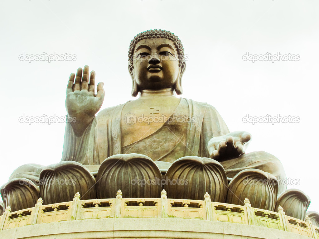 Buddha in Po Lin-Monastery