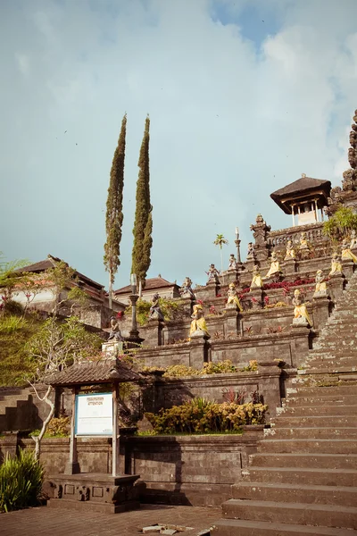 バリ島 - ブサキ寺院 pura besakih の寺院 — ストック写真