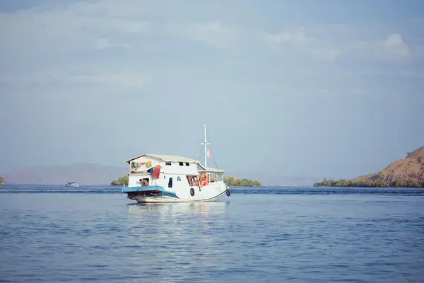 Barca in mare — Foto Stock