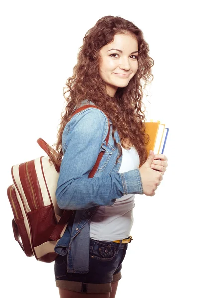 Smiling student female — Stock Photo, Image