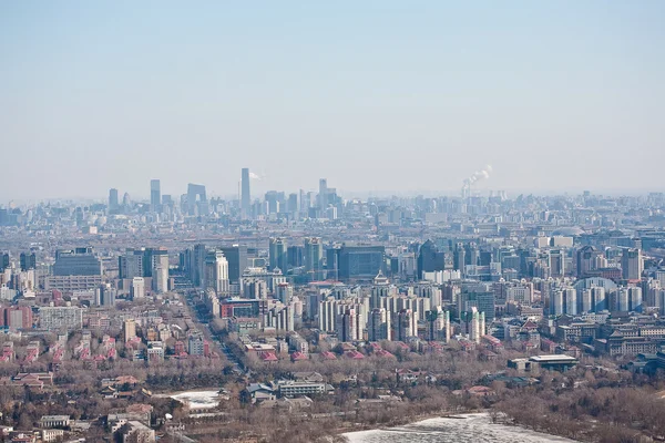 Airview panorama of Beijing, China — Stock Photo, Image