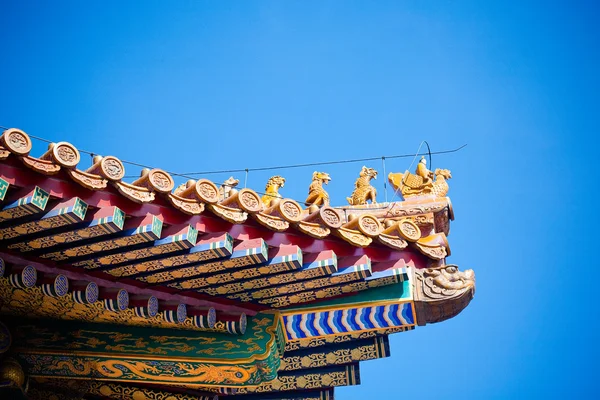 紫禁城的详细信息 — 图库照片