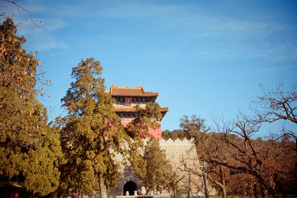 Hrobky dynastie Ming v Pekingu, Čína — Stock fotografie