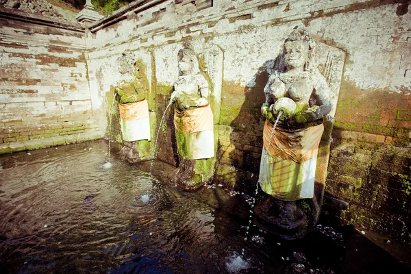 Goa gajah temple, bali, Indonésie. — Stock fotografie