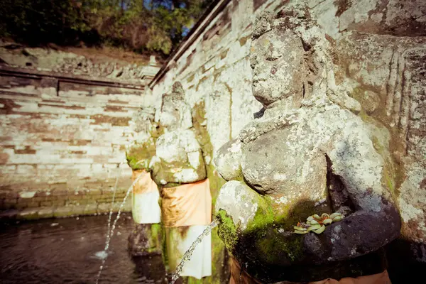 Goa gajah temple, bali, Indonésie. — Stock fotografie