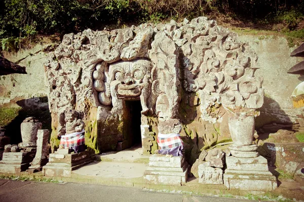 Goa gajah temple, bali, Indonésie. — Stock fotografie