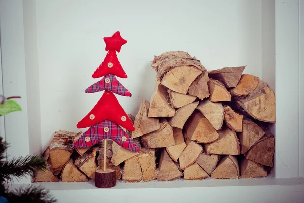 Árbol de Navidad decorado —  Fotos de Stock