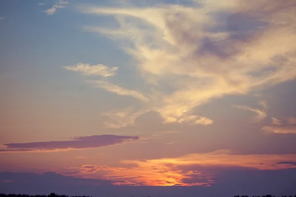 日没時の空 — ストック写真