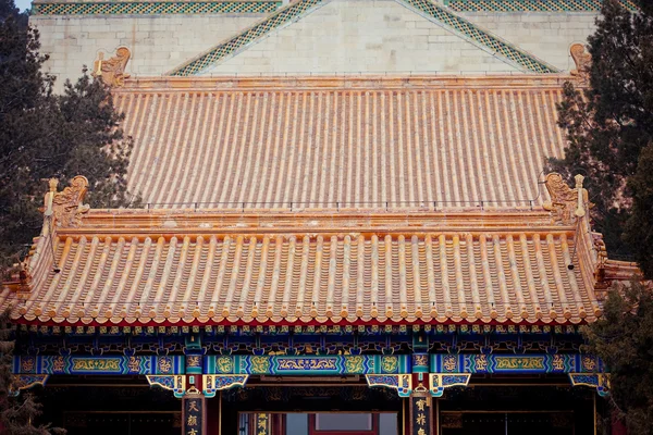 Szczegóły letni pałac w Pekin, Chiny — Zdjęcie stockowe