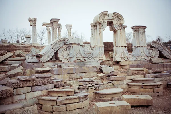 Yuanmingyuan, Vecchio Palazzo d'Estate a Pechino — Foto Stock