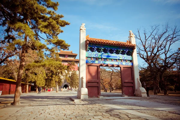 Tombe della dinastia Ming a Pechino, Cina — Foto Stock