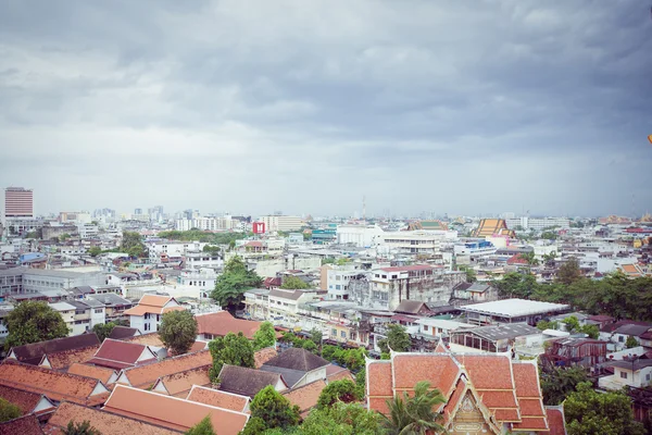 曼谷，泰国的全景 — 图库照片