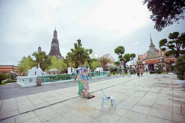 Temple Wat Arun em Bancoc — Fotografia de Stock