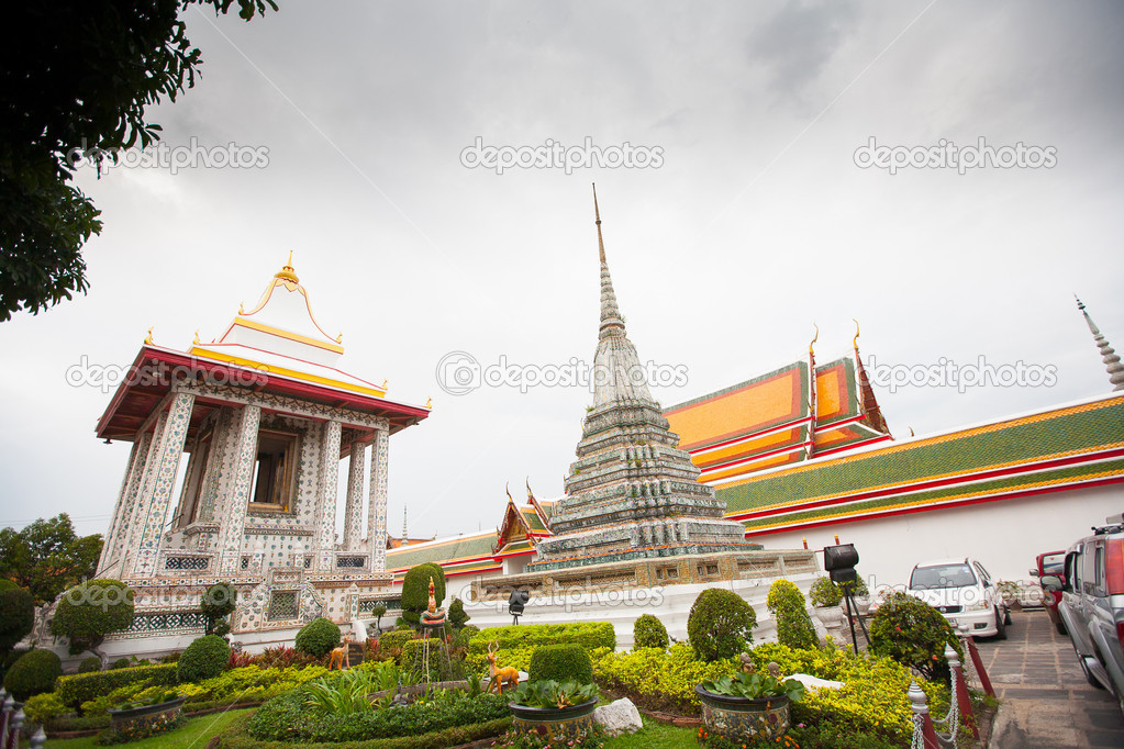 Temple near Wat Arun in Bangkok